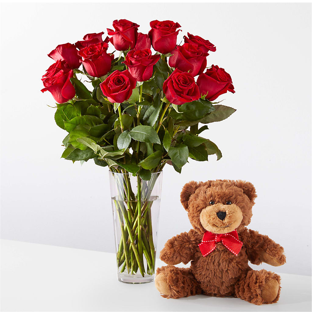 Romantic Long Stem Red Rose Bouquet Bundles – Gifted Delights, Bullhead City AZ