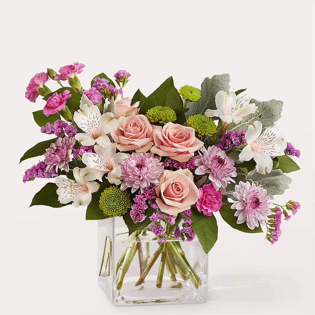 Pink Suede Bouquet – Gifted Delights, Bullhead City AZ