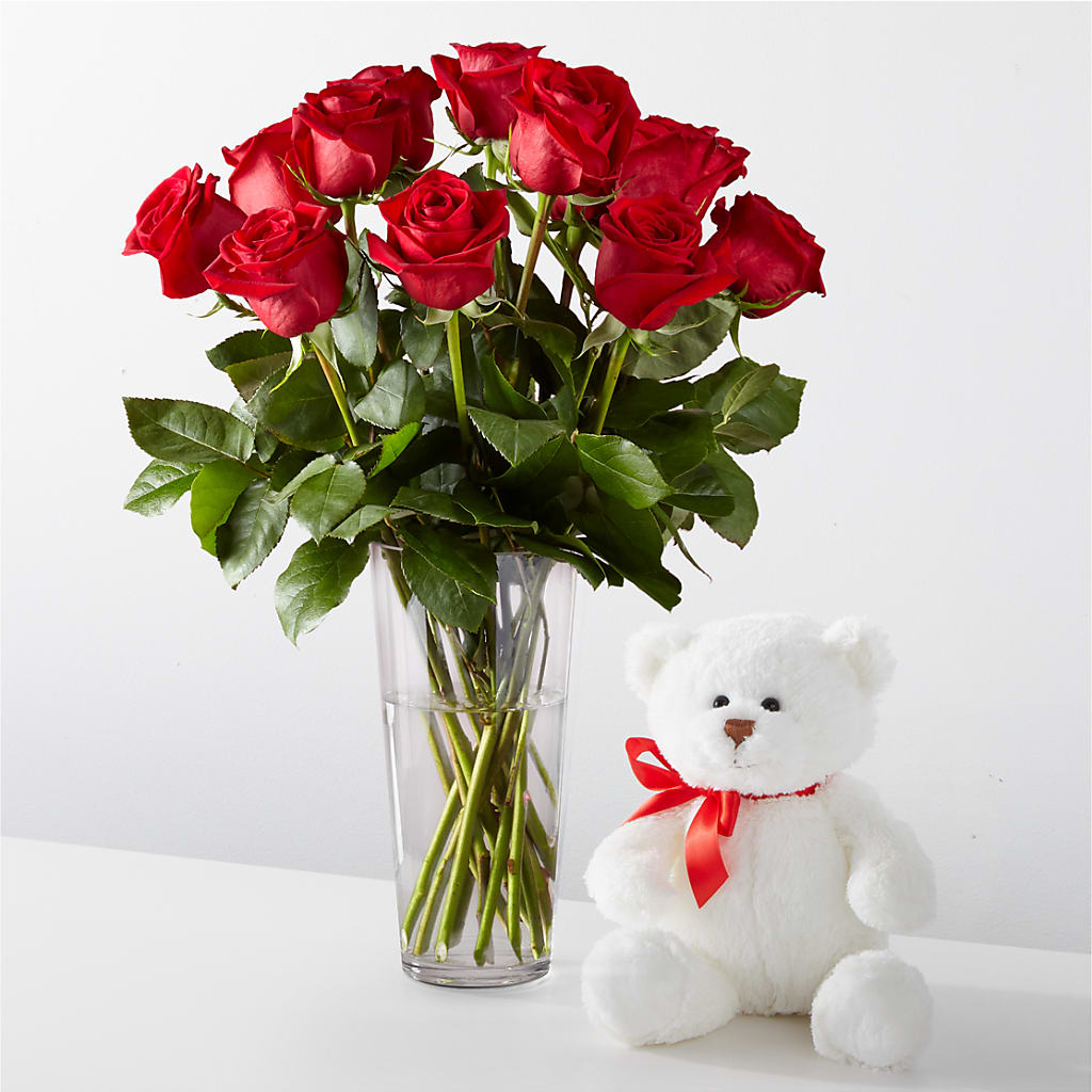 Romantic Long Stem Red Rose Bouquet Bundles –  Gifted Delights, Bullhead City AZ