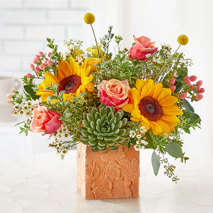 Sunflower Season Bouquet –  Gifted Delights, Bullhead City AZ