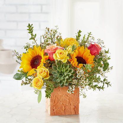 Sunflower Season Bouquet –  Gifted Delights, Bullhead City AZ