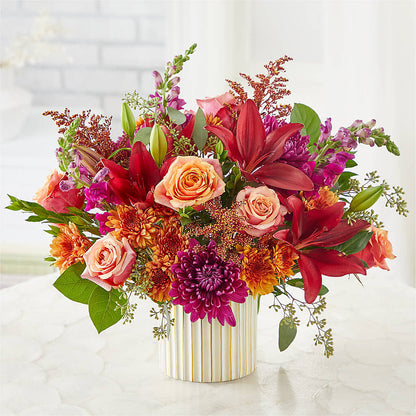 Burgundy Landscape Bouquet –  Gifted Delights, Bullhead City AZ