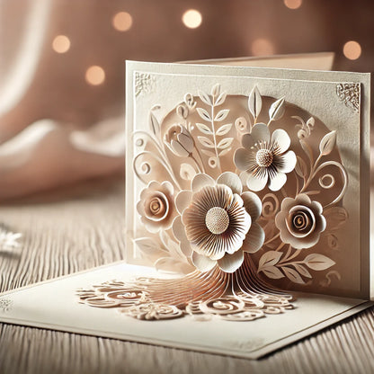 3D Elegant PopUp Card⚜️