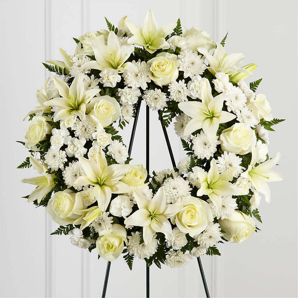 Treasured Tribute Wreath –  Gifted Delights, Bullhead City AZ
