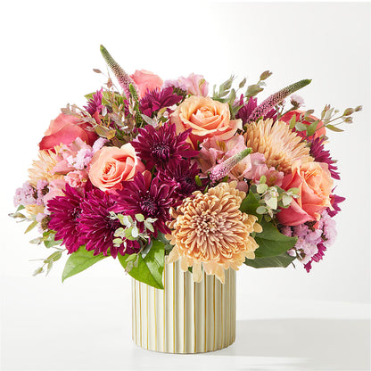Berry Cobbler Bouquet with Ivory Vase –  Gifted Delights, Bullhead City AZ