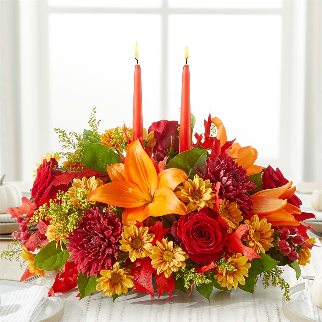 Autumn's Embrace Centerpiece –  Gifted Delights, Bullhead City AZ