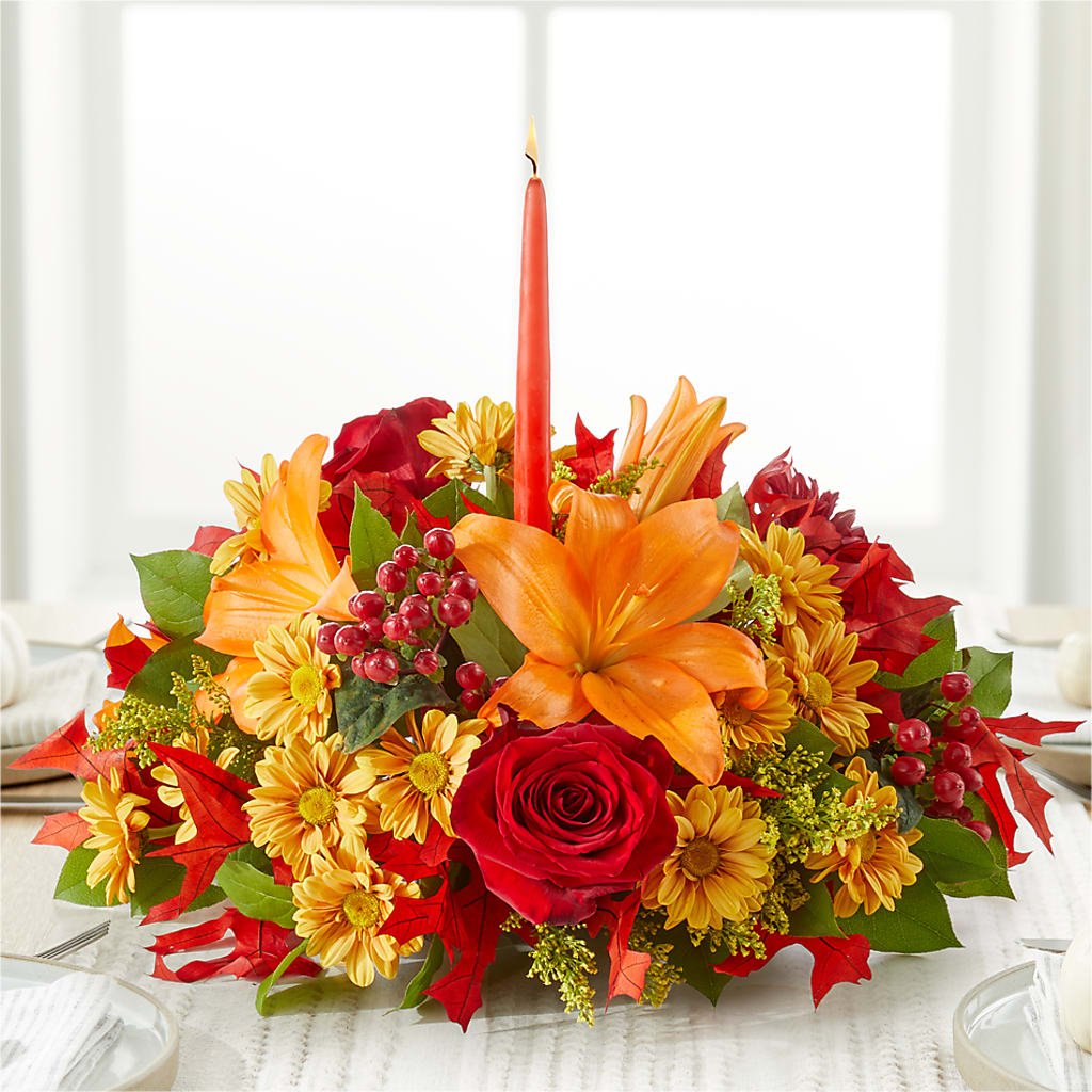 Autumn's Embrace Centerpiece –  Gifted Delights, Bullhead City AZ